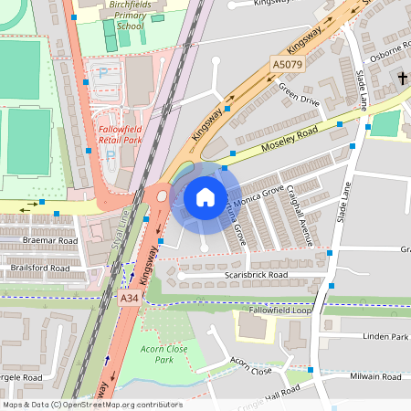 Monica Grove, Manchester M19