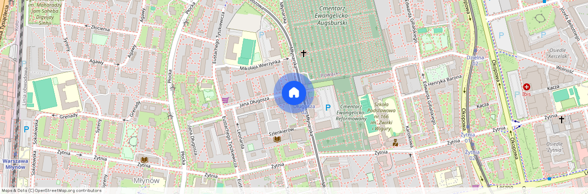 ul. Jana Długosza, Młynów, Wola, Warszawa, mazowieckie