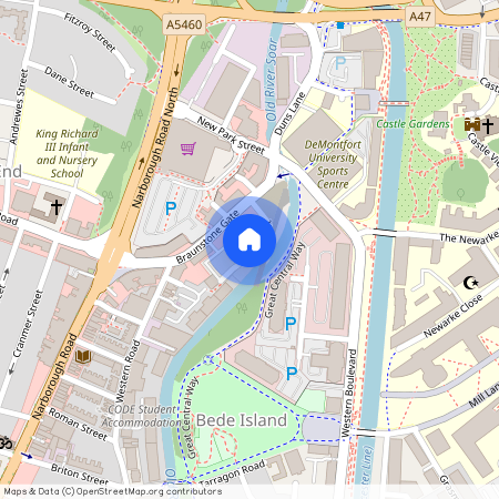 Westside Apartments, Bede Street, West End, Leicester LE3