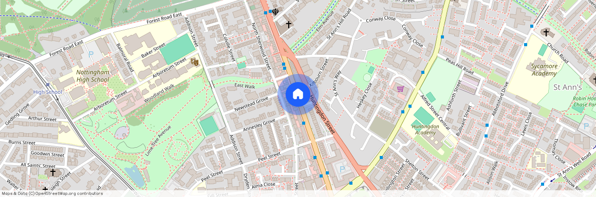 140 Mansfield Road, NOTTINGHAM NG1 3HW