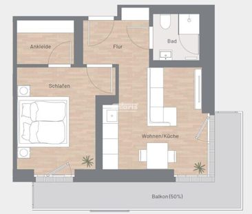 ** Klein, aber fein – modernes Apartment in super Lage ** - Photo 6