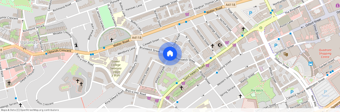 Brunswick Street, Swansea, SA1