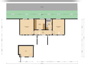 TAUSCHWOHNUNG 2 Zimmer EG Wohnung 50 qm Adlershof gegen 4 Zimmer in... - Photo 1