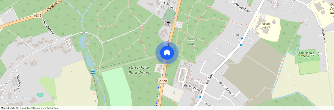 The Hollies, Guildford Road, Ottershaw, Surrey, KT16