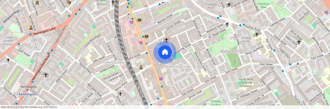 Browning Street, Elephant and Castle, London, SE17