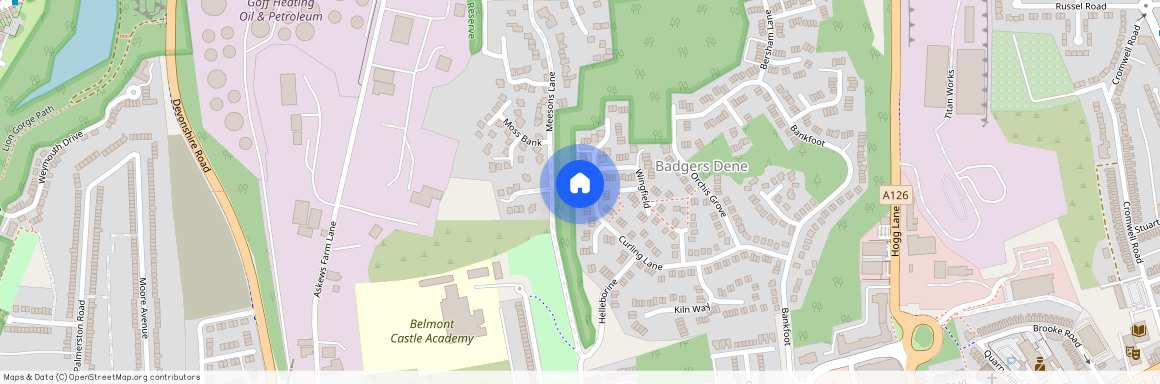 CURLING LANE, Badgers Dene, Grays
