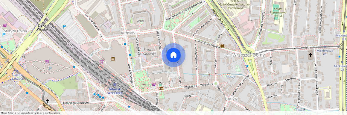 ul. Grażyny, Wrzeszcz Dolny, Gdańsk, pomorskie