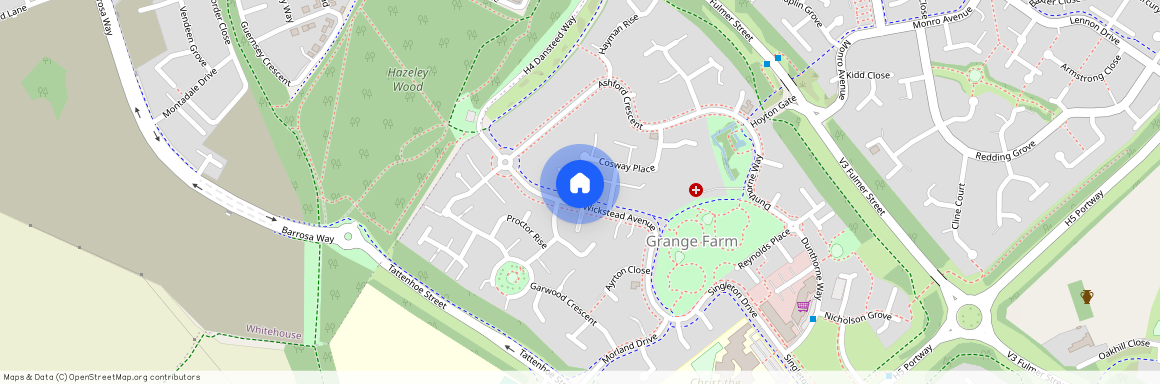 Wickstead Avenue, Grange Farm MK8