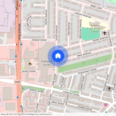 West Avenue, Warrington, WA2