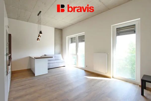 Pronájem jednotky 1+kk, ulice Bohunická, Brno - Horní Heršpice, sklep, parkování - Photo 1