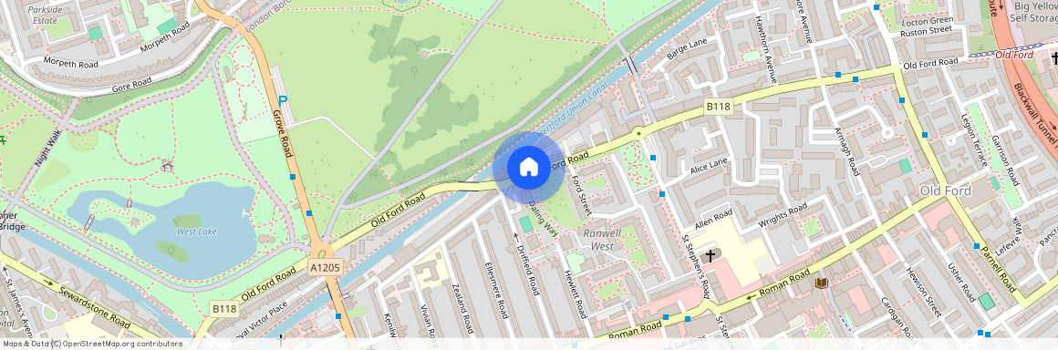Old Ford Road, Bow, London, E3