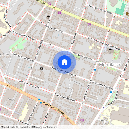 Rue Villon, Francja, Lyon