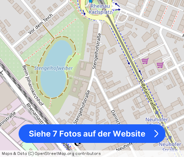 Gepflegtes 21qm 1 Zimmerappartement, in Mannheim Rheinau zu vermieten - Foto 1