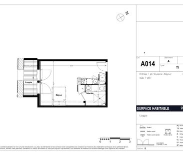 Location Appartement 1 pièce 28m² ST JORY 31790 - Photo 5