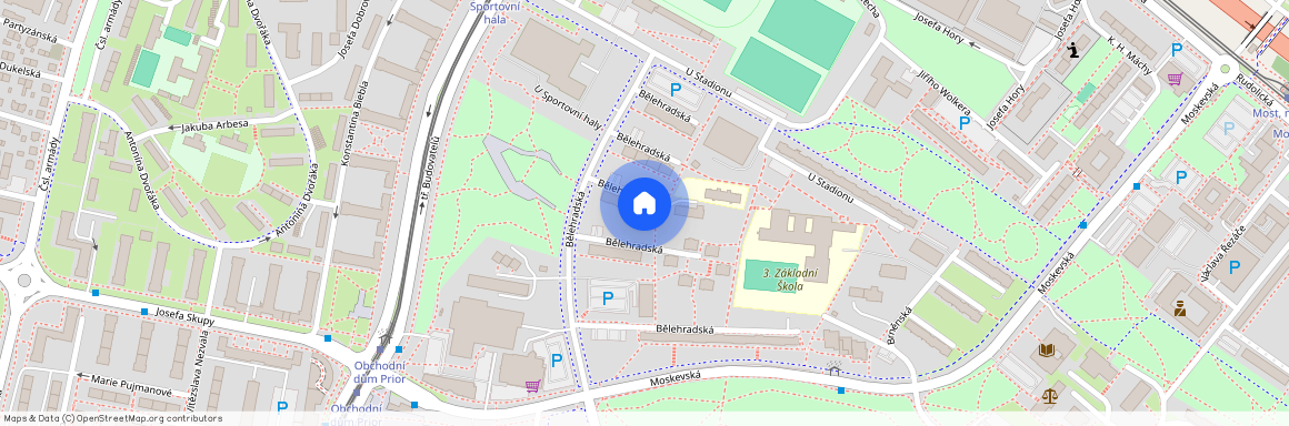 Bělehradská 622/34, 43401 Most