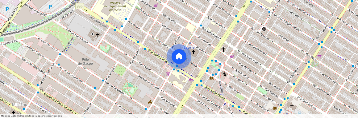 Plateau-Mont-Royal, Plateau-Mont-Royal, Ile de Montréal, H2J 1E5