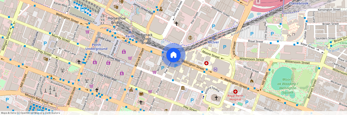 Wellington St & Pier St, Perth, Western Australia 6000