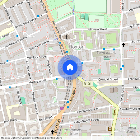 New North Road, Hoxton, London, N1