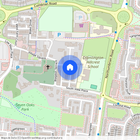 East View Avenue, Cramlington Village, Cramlington