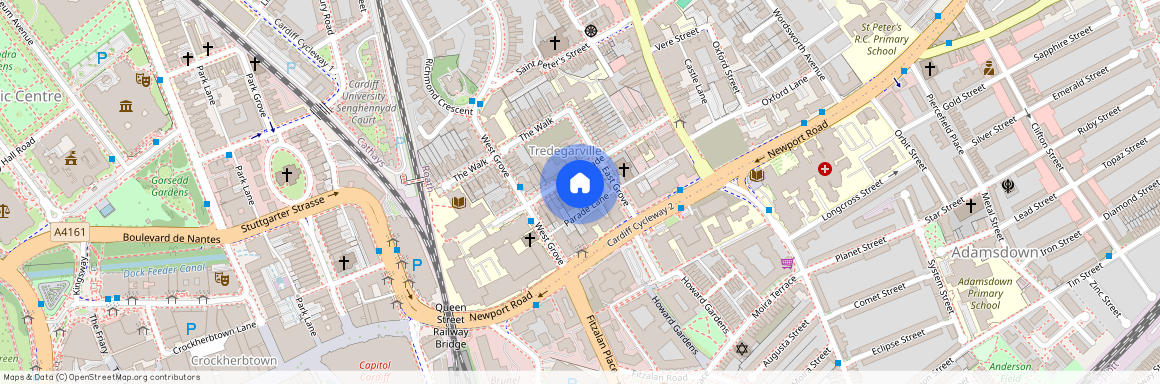 46 The Parade, Cardiff, CF24 3AB, United Kingdom
