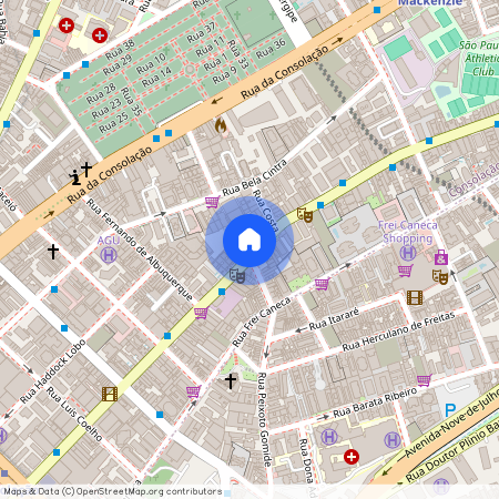 Rua Augusta, 1074, Consolação, São Paulo, São Paulo, 01304001