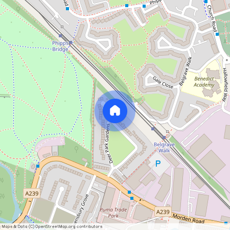 Deer Park Gardens, Mitcham CR4