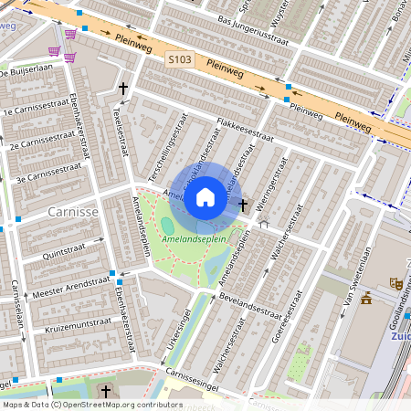 Carnisse, 3083 SC, Amelandseplein, Rotterdam