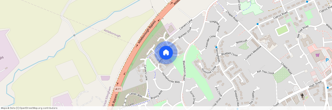 Honeysuckle Way, Norfolk, Attleborough