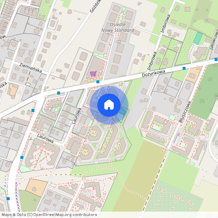 ul. Bluszczowa, Ponikwoda, Lublin, lubelskie