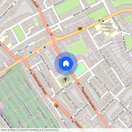 Redcliffe Square, Chelsea