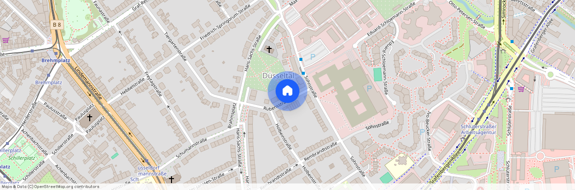 Rubensstraße 12, 40237 Düsseldorf - Düsseltal