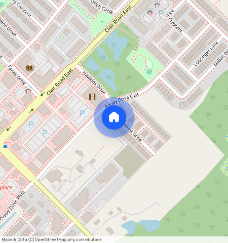 ** Hawkins Drive, Guelph, ON, Canada