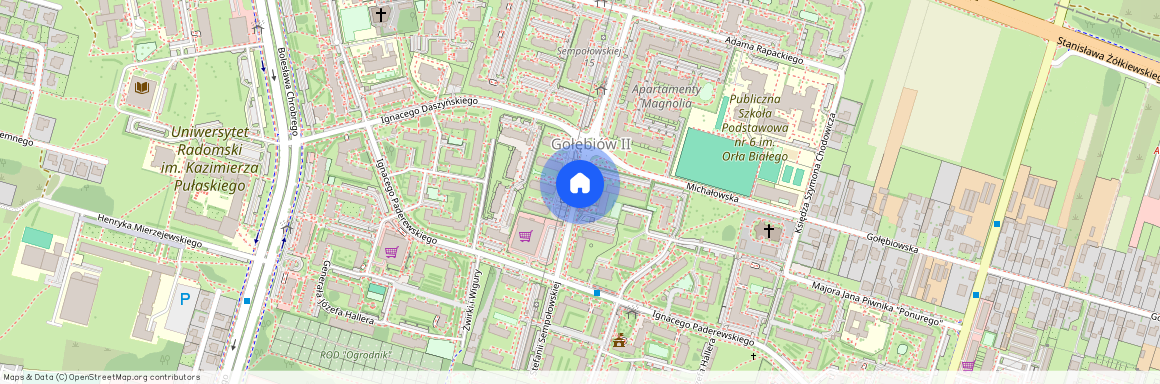 ul. Stefanii Sempołowskiej, Gołębiów II, Radom, mazowieckie