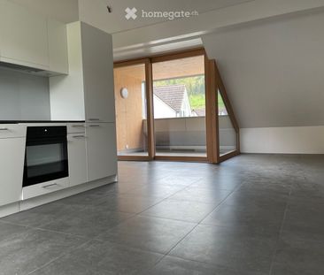 Naturnah Wohnen - moderne Dachwohnung in Rothenfluh - Foto 1