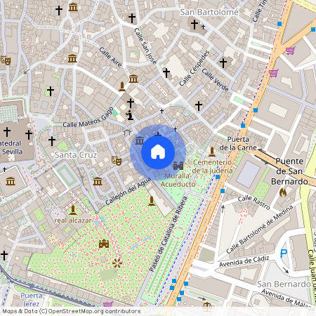 Plaza Santa Cruz, Sevilla, Andalusia 41004