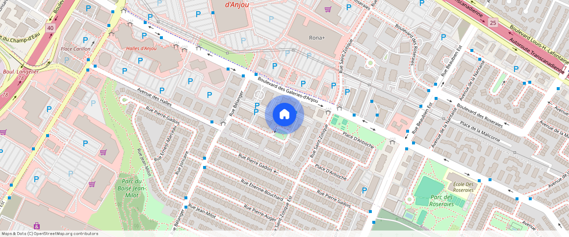 ** Avenue de Beaufort, Anjou, Anjou, Ile de Montréal, H1M 2W2