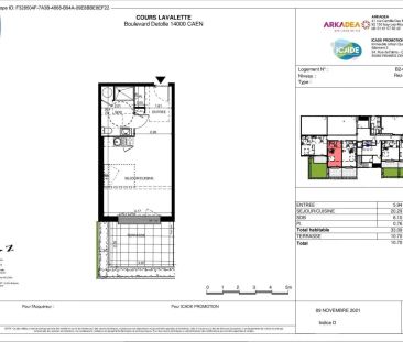 Appartement à louer 1 pièce 33.09m² - Photo 5