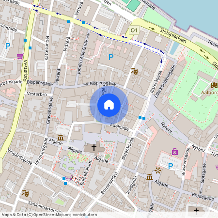 C. W. Obels Plads 1B, 2. mf. 9000 Aalborg