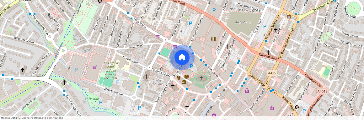 St Georges Place, Cheltenham, Gloucestershire, GL50
