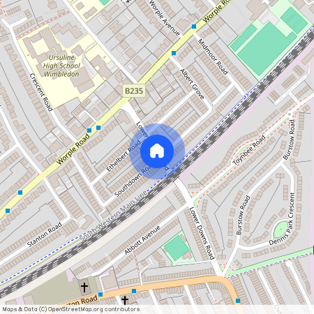 Southdown Road, London, SW20