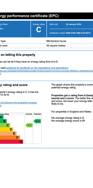 2 bedroom terraced house to rent - Photo 1