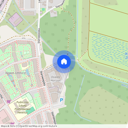 ul. Starowiejska, Letnica, Gdańsk, pomorskie