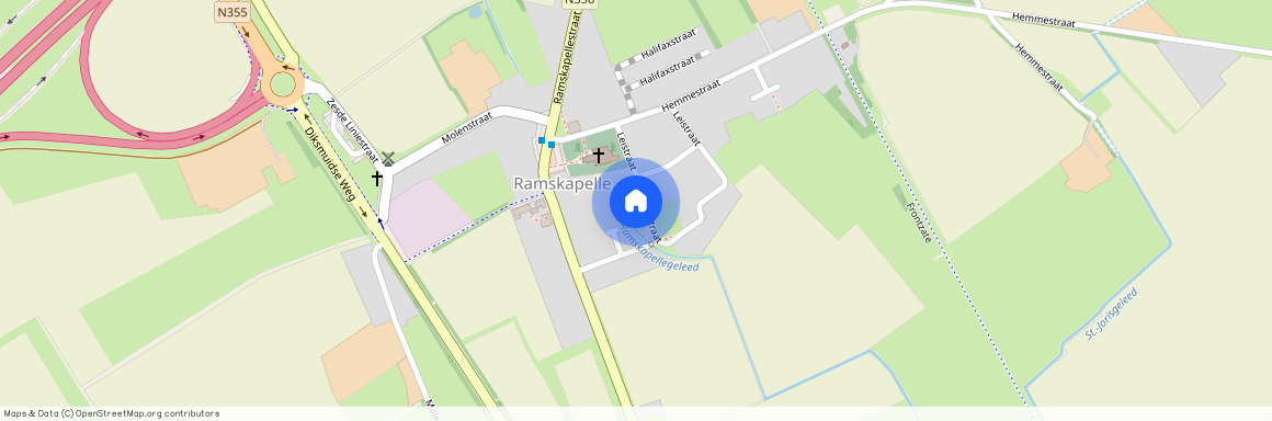 Leistraat 24, Ramskapelle (Nieuwpoort)