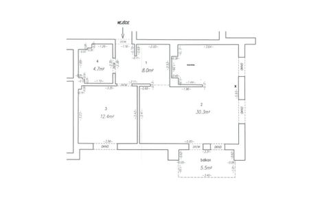 2 pokoje 56 m² Balkon Klimatyzacja Bemowo 55.4 m² - Photo 3
