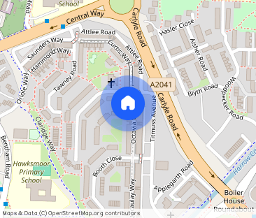 1 bed flat - separate bathroom / kitchen, £1000/month - Photo 1