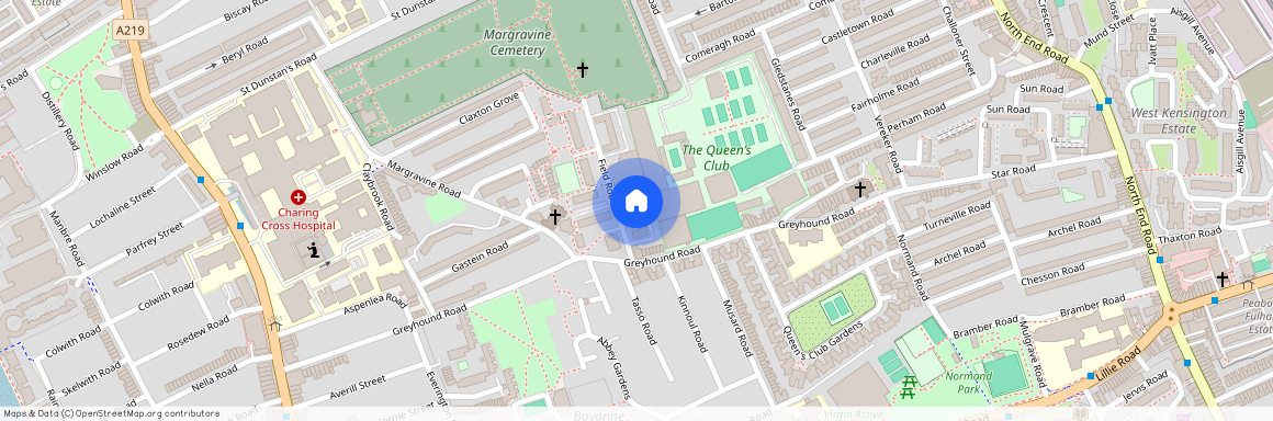 Field Road, Barons Court, W6