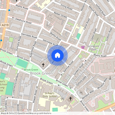 Caithness Road, Brook Green, London, W14