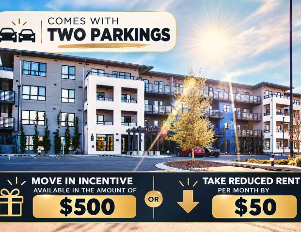 Two Parking spots ! 3109, 350 Livingston Common NE (CP200) Take $500 Off at Move-In OR Save $50 E... — 3109 - Photo 1