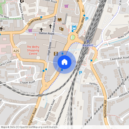 Marketfield Way, Redhill