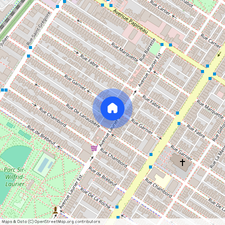 1395 Avenue Laurier Est, Montréal, QC H2J 3T3